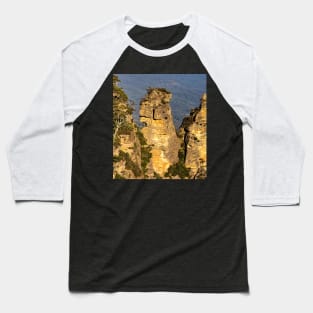 Three Sisters, Echo Point, Jamison Valley, Blue Mountains, NSW, Australia Baseball T-Shirt